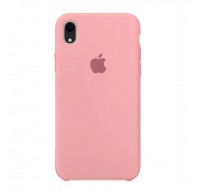 Silicone case для iPhone XR (Pink)