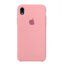 Silicone case для iPhone XR (Pink)