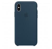 Silicone case для iPhone X/Xs (Pacific Green)