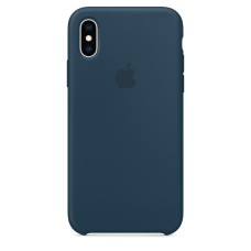 Silicone case для iPhone X/Xs (Pacific Green)