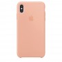 Silicone case для iPhone Xs Max (Pink)