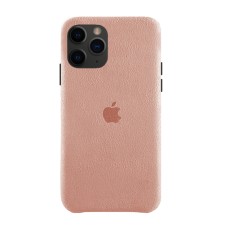 Чехол Alcantara Case для iPhone 11 Pro (Light Pink)