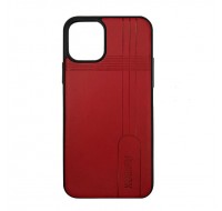 Чехол силиконовый Remax для iPhone 11 Pro (Red Leather )