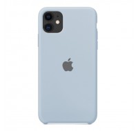 Чехол Silicone case для iPhone 12 Mini (Blissful blue)