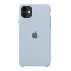 Чехол Silicone case для iPhone 12 Mini (Blissful blue)