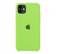 Silicone case для iPhone 11 (Green)