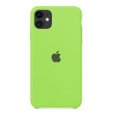 Silicone case для iPhone 11 (Green)
