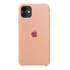 Чехол Silicone case для iPhone 12/12 Pro (Light Peach)