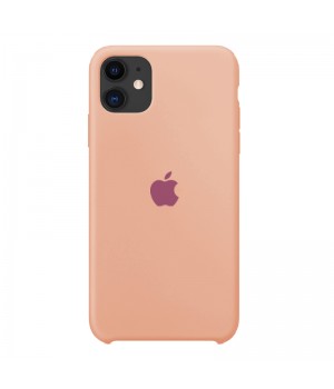 Чехол Silicone case для iPhone 12/12 Pro (Light Peach)