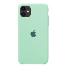 Чехол Silicone case для iPhone 12/12 Pro (Mint)