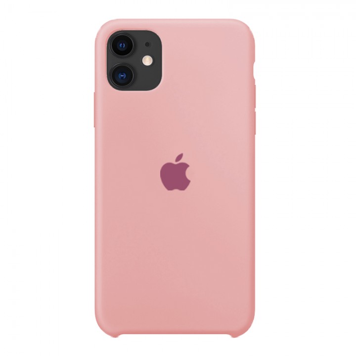 Чехол Silicone case для iPhone 12/12 Pro (Pink)