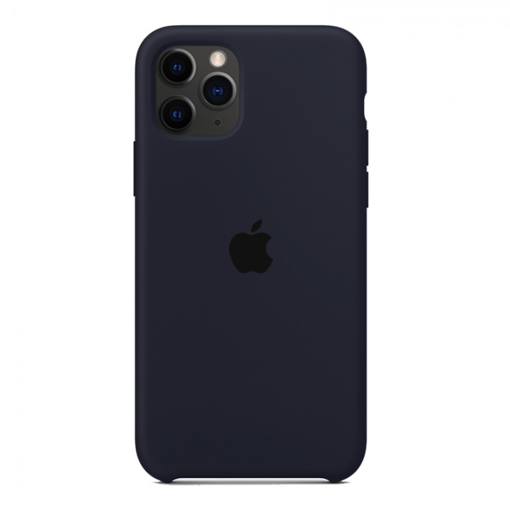 Silicone case для iPhone 11 Pro (Dark Blue)
