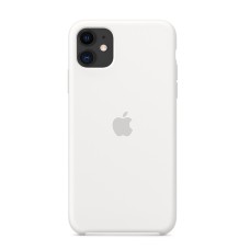 Silicone case для iPhone 11 (White)