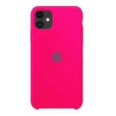 Чехол Silicone case для iPhone 12 Mini (Hot Pink)