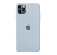 Чехол Silicone case для iPhone 12 Pro Max (Blissful Blue)