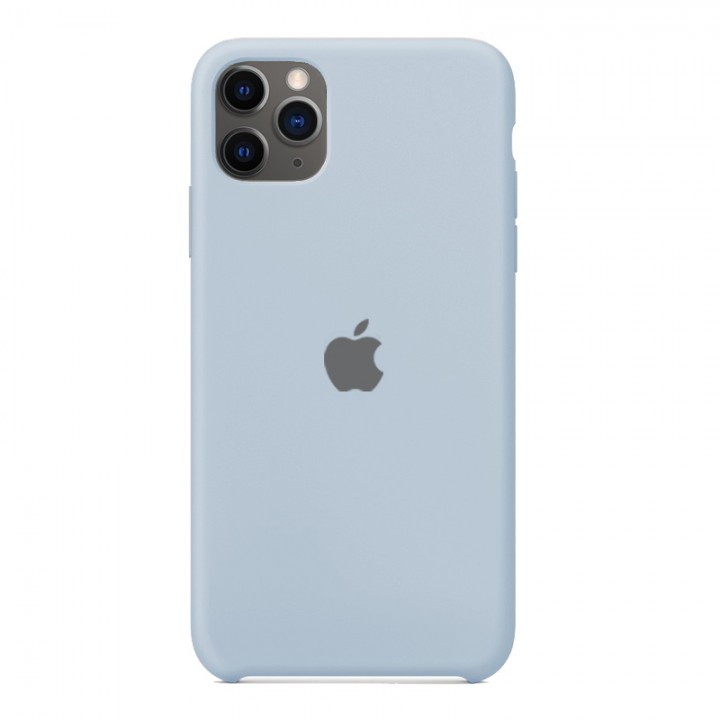 Чехол Silicone case для iPhone 12 Pro Max (Blissful Blue)