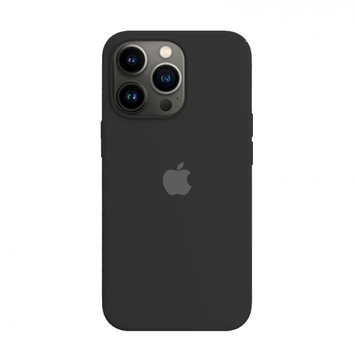Чехол Silicone case для iPhone 13 Pro Max (Black)