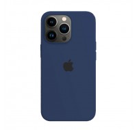 Чехол Silicone case для iPhone 13 Pro Max (Dark Blue)