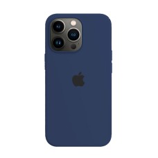 Чехол Silicone case для iPhone 13 Pro Max (Dark Blue)