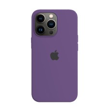 Чехол Silicone case для iPhone 13 Pro Max (Dark Violet)