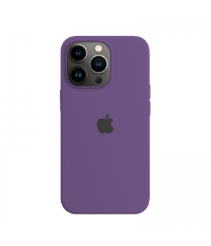 Чехол Silicone case для iPhone 13 Pro Max (Dark Violet)
