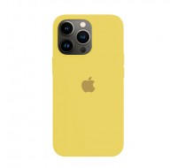 Чехол Silicone case для iPhone 13 Pro (Yellow)