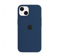 Чехол Silicone case для iPhone 13 (Dark Blue)