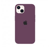Чехол Silicone case для iPhone 13 (Dark Violet)