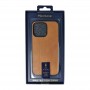 Чехол фирменный MeanLove для iPhone 13 Pro (Brown leather)