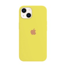 Чехол Silicone case для iPhone 13 (Yellow)