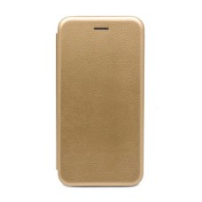 Чехол-книжка для  iPhone 11 (Gold Leather)