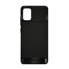 Чехол силиконовый  для Samsung Galaxy A51 (Carbon Matt Black)