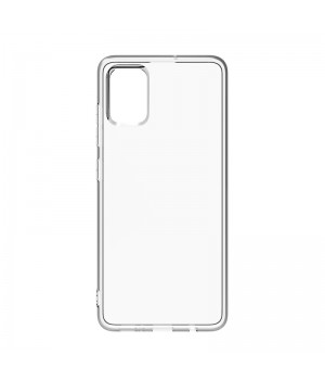 Чехол силиконовый  для Samsung Galaxy A71 (Прозрачный)
