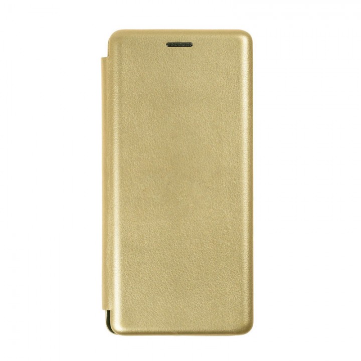 Чехол-книжка для Samsung Galaxy S20 Ultra  (Gold Leather)