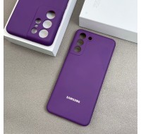 Чехол Silicone Cover для Samsung Galaxy S21 (Violet)