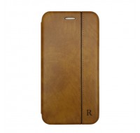 Чехол-книжка REMAX для Samsung Galaxy S21 Ultra (Brown leather)