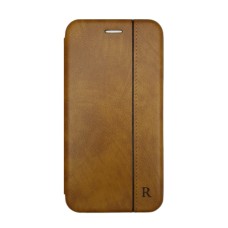 Чехол-книжка REMAX для Samsung Galaxy S21 Ultra (Brown leather)