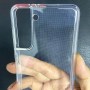 Чехол силиконовый  для Samsung Galaxy S21 (Прозрачный)