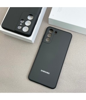 Чехол Silicone Cover для Samsung Galaxy S21 (Black)