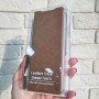 Чехол-книжка Leather Case для Samsung Galaxy Z Fold 3 (Brown leather)