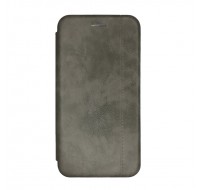 Чехол-книжка для Xiaomi Mi 9 (Gray Leather)