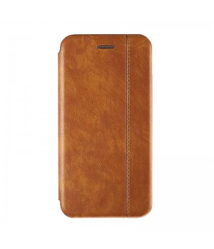 Чехол-книжка для Xiaomi Mi A3 (Brown Leather)