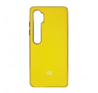 Чехол пластиковый матовый для Xiaomi Mi Note 10/Mi Note 10 Pro (Yellow)