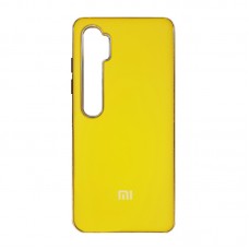 Чехол пластиковый матовый для Xiaomi Mi Note 10/Mi Note 10 Pro (Yellow)