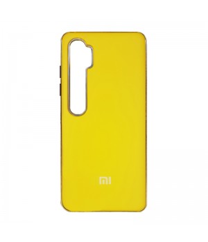 Чехол пластиковый матовый для Xiaomi Mi Note 10/Mi Note 10 Pro (Yellow)