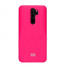 Чехол Silicone Case для Xiaomi Redmi Note 8 Pro (Hot Pink)