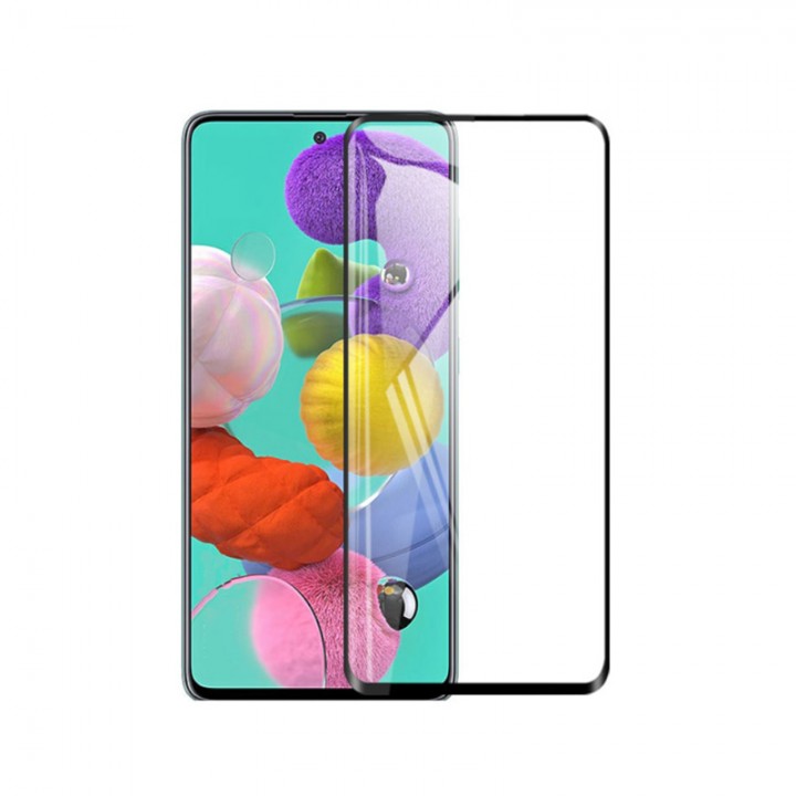 Стекло защитное 9D для Samsung Galaxy A51 (2020)